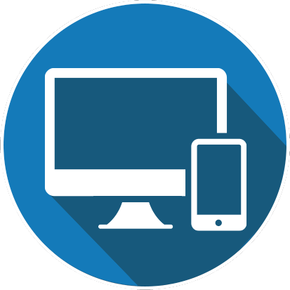 computer and phone icon